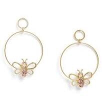 Bee Gold Earrings