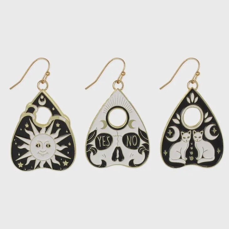 Tell My Fortune Planchet Earrings