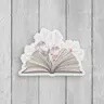 Sticker - Floral Book