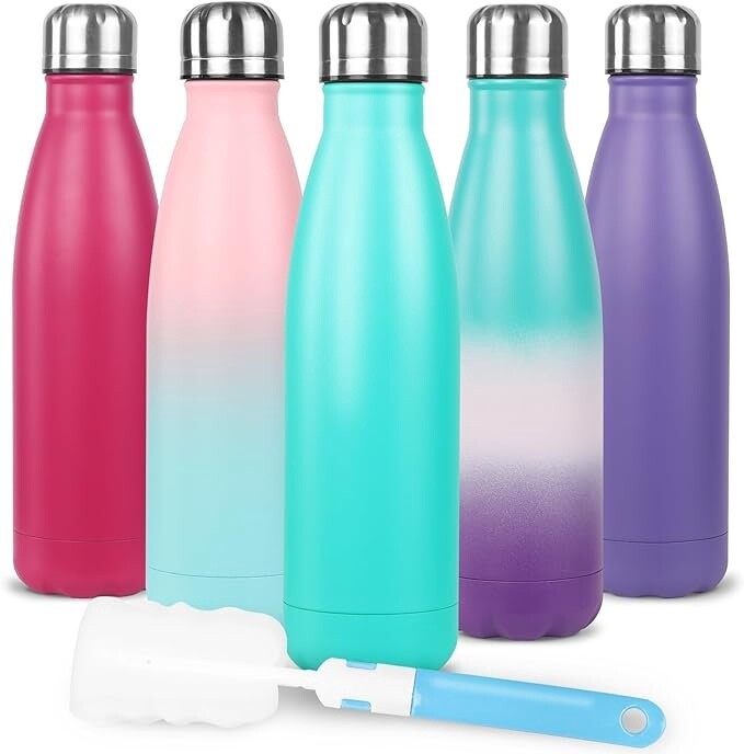 Water Bottle, Colour: Aqua