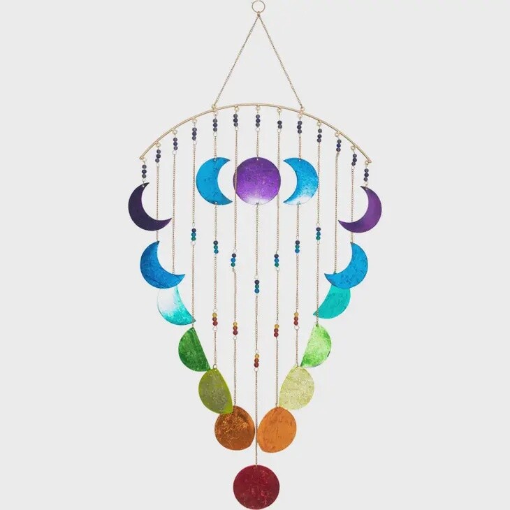 Moon Wind Chime Rainbow