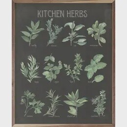Kitchen Herb art