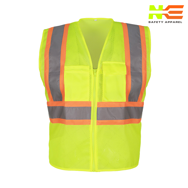 NKE HI-VIS Zip Mesh Class 2 Vest