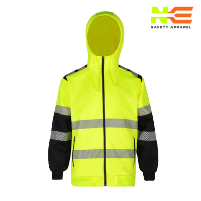 NKE HI-VIS Waterproof Full-Zip Hoodie