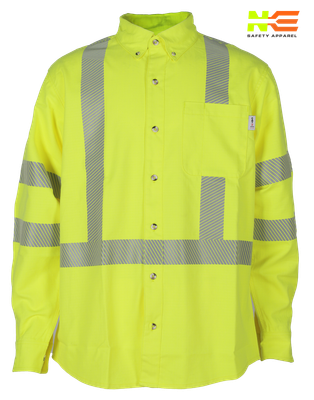 FR HI-VIS Button-Down Shirt
