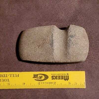 3/4 Grove Stone Nebo Hill Fluted Axe