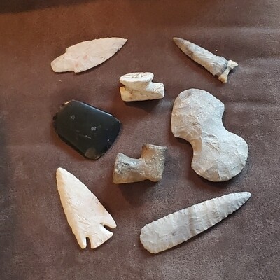 Prehistoric Native Amercian Artifacts