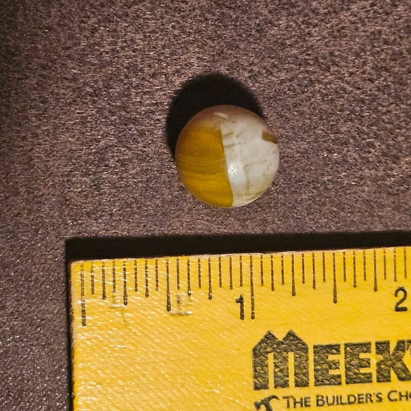 CAC Christensen Agate Striped Amber Slag