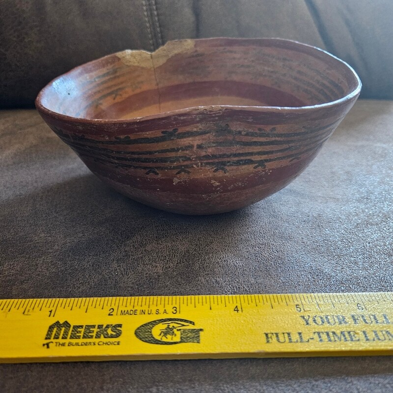 PreColumbian Polychrome Painted Bowl