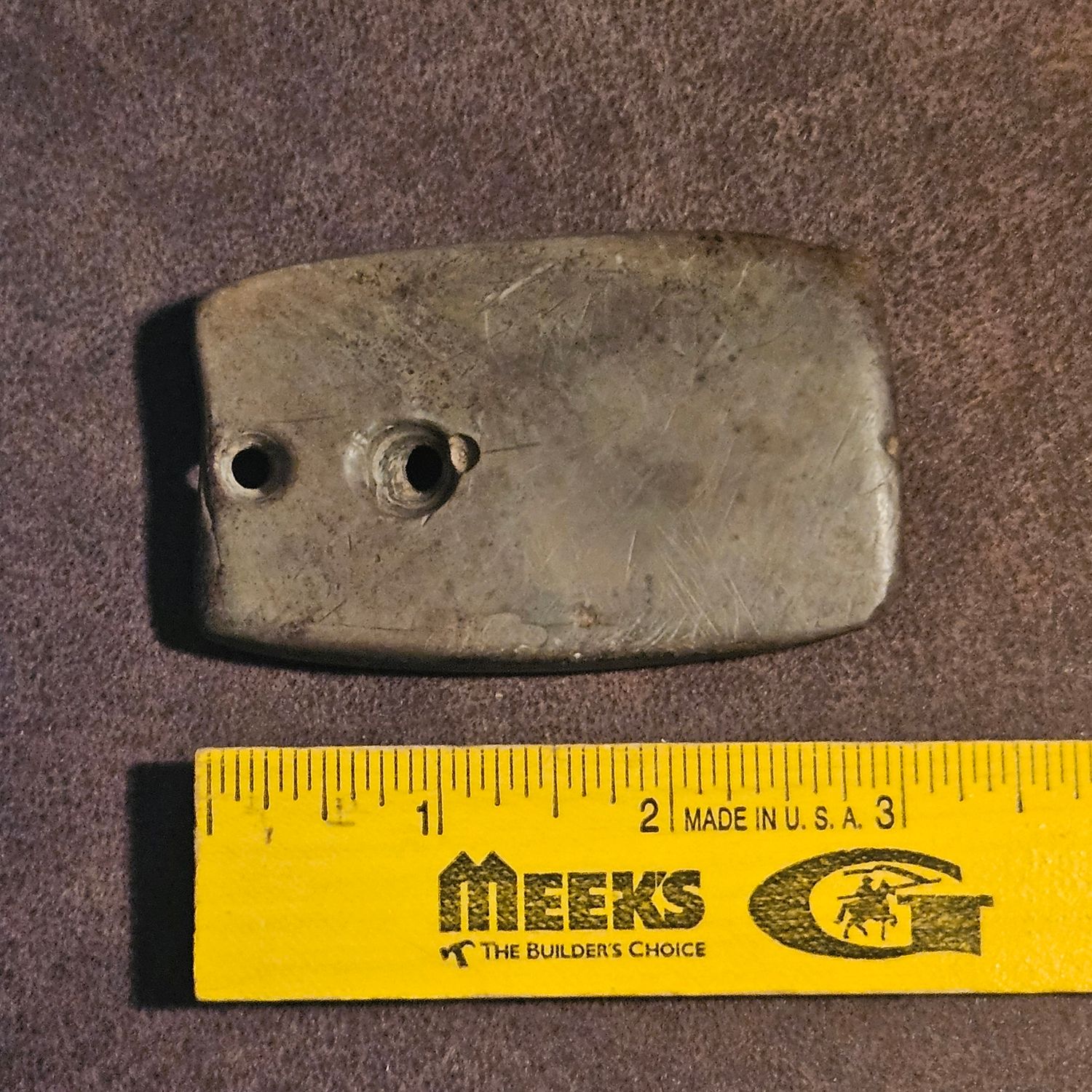 3&quot; Salvage Gorget Slate Pendant