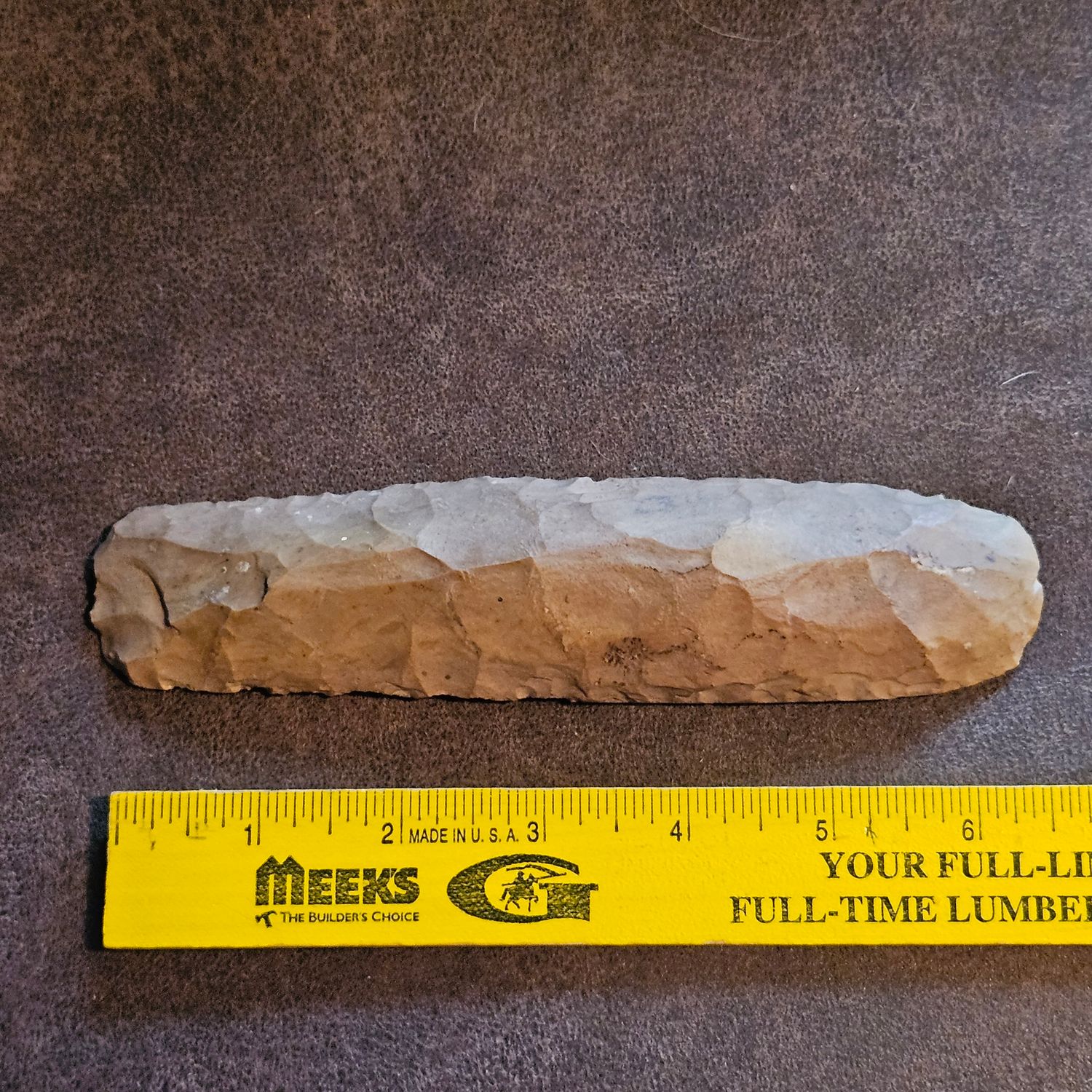 6-3/4&quot; Flint Gouge Chisel Arkansas