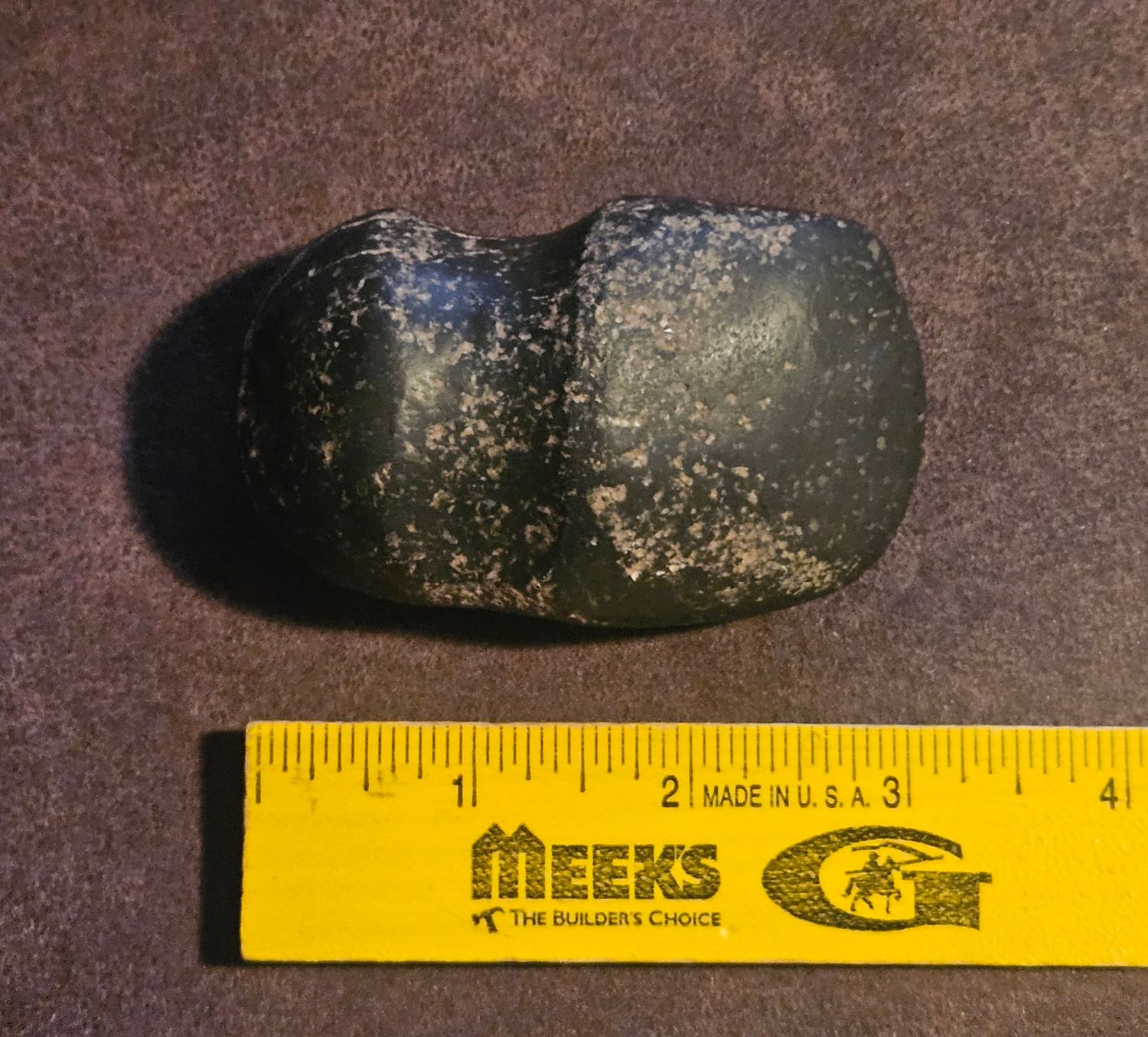 Mini Polished Three Quarter Groove Axe Missouri 3-1/8&quot;