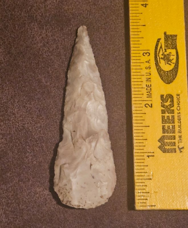 3-1/2" Cupp Preform Knife Blade Mississippian Arrowhead Missouri