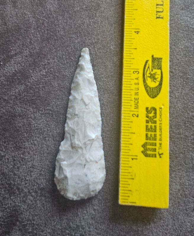 3-1/2" Cupp Preform Knife Blade Mississippian Arrowhead Missouri