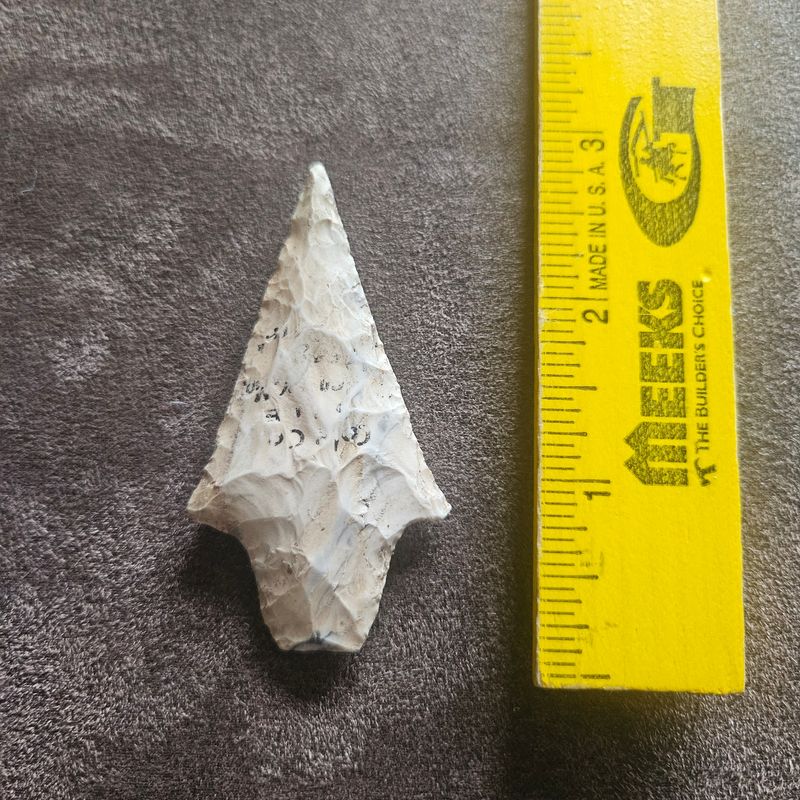 2-3/4"  Nice Adena Dickson Arrowhead Eastern Oklahoma Collection