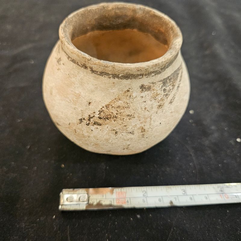 Anasazi Mimbres Miniature Bowl Guaranteed Authentic Solid 3.5"