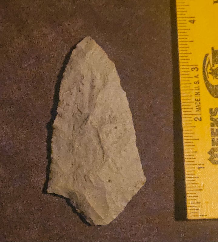 3-3/4"  Morrow Mountain Arrowhead Central Missouri
