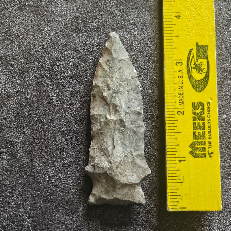 3-1/4" Etley Middle Archaic Knife Southwest Missouri Arrowhead