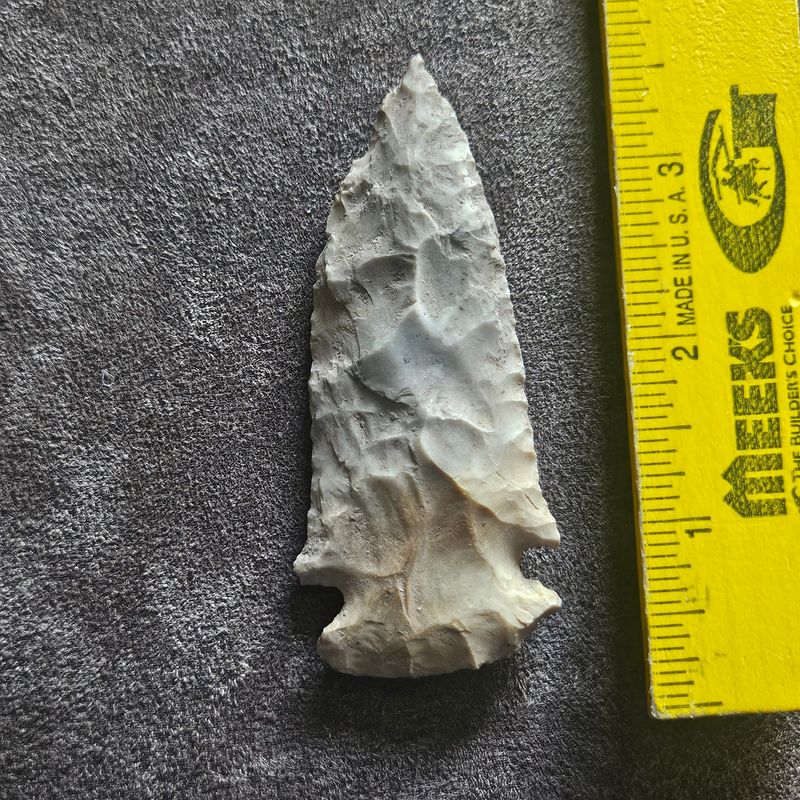 3-1/4" Gibson Arrowhead Woodland Period Southwest Missouri Arrowhead
