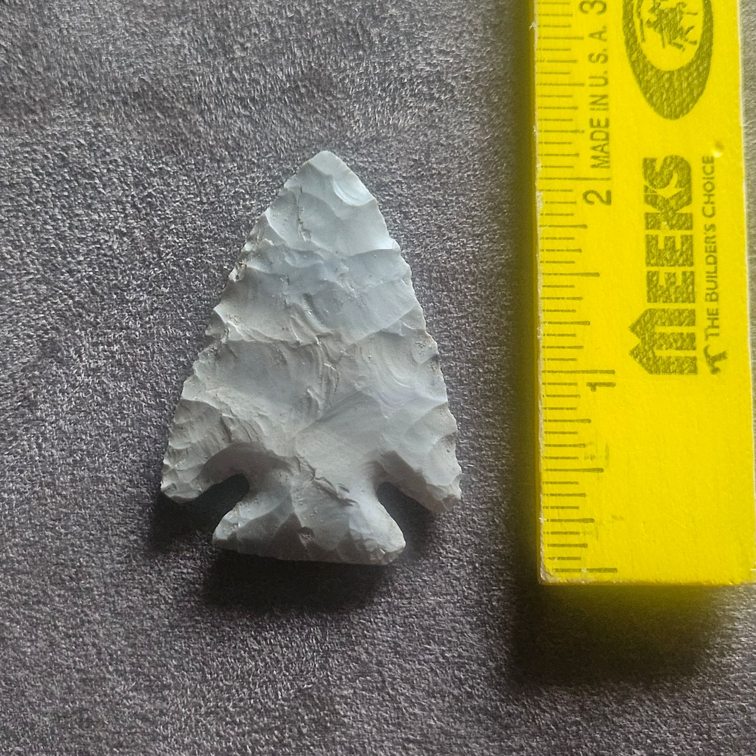 2" Stealth Corner Notch Late Archaic Arrowhead Missouri