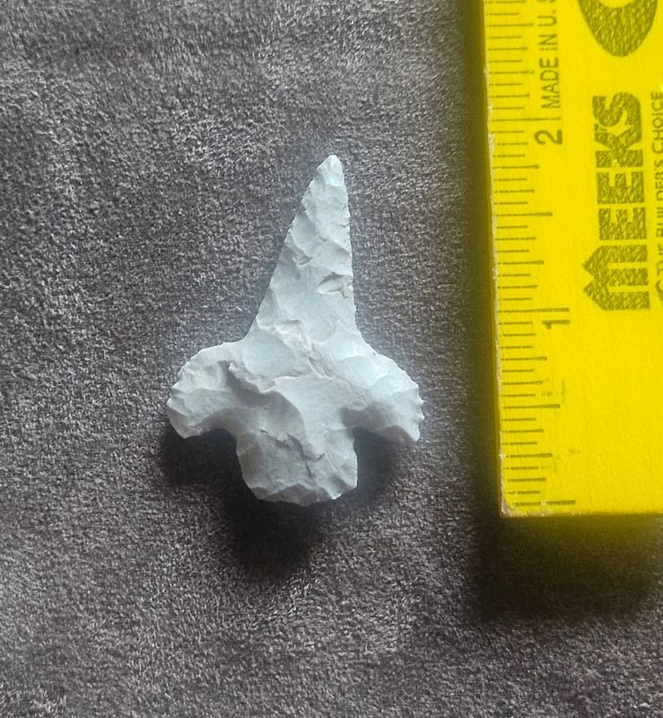 2" Nice Afton Drill Arrowhead Southwest Missouri Hathcock