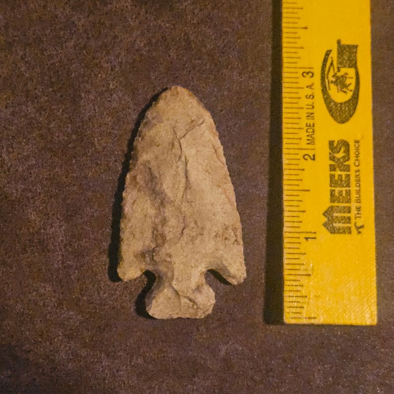 2-3/4" Thebes Point Arrowhead Ohio