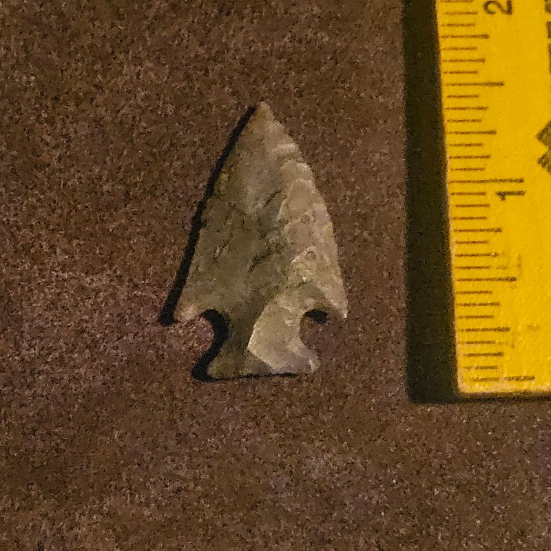 1-3/8" Kings Corner Notch Arrowhead Southwest Missouri