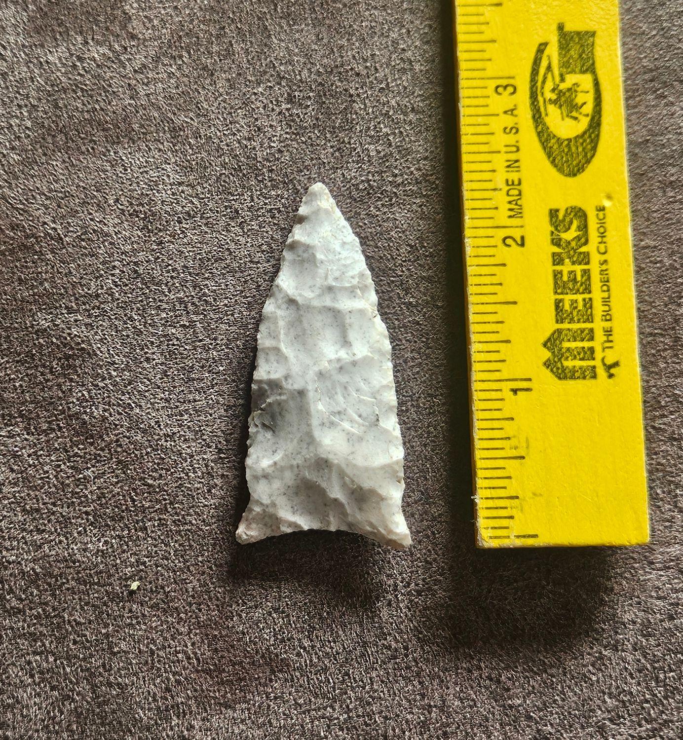 2-3/8" Rice Side Notch Arrowhead Baxter Co. Arkansas