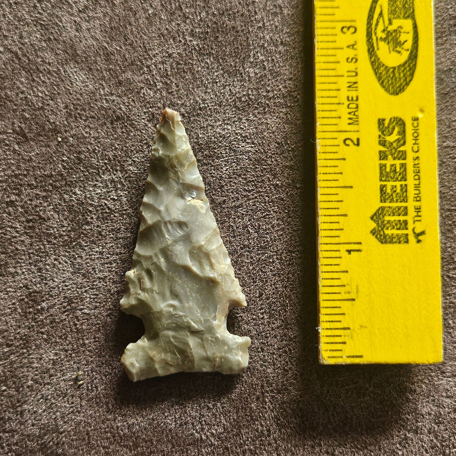 2-1/4" Osceola Side Notch Arrowhead Baxter Co. Arkansas