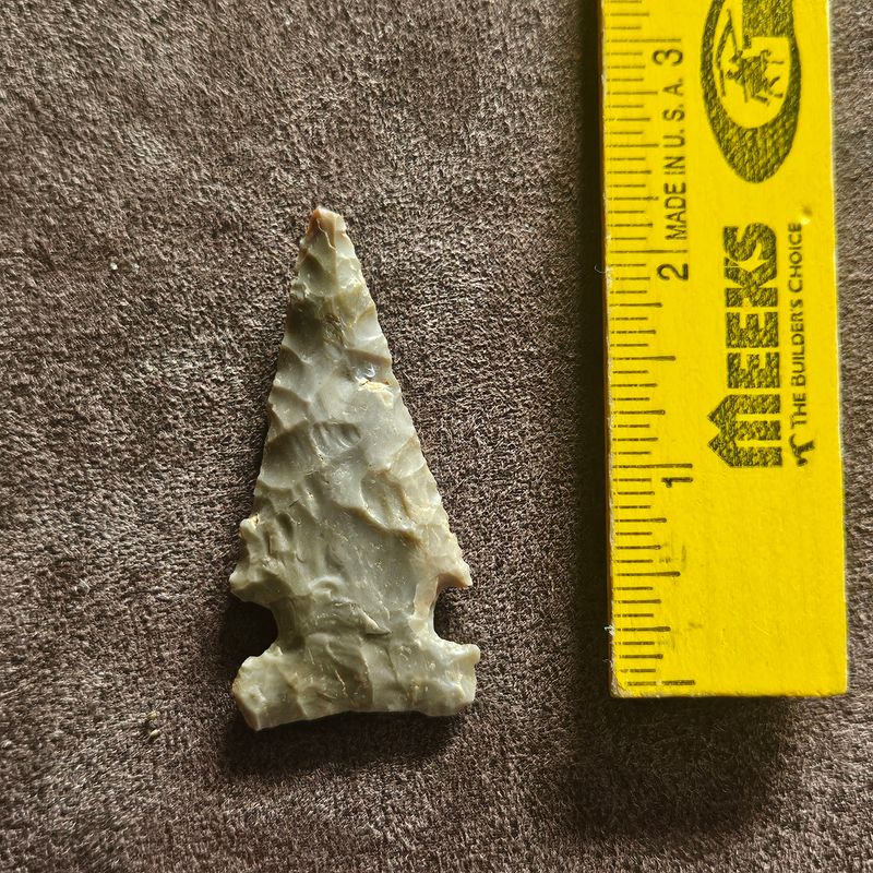 2-1/4" Osceola Side Notch Arrowhead Baxter Co. Arkansas