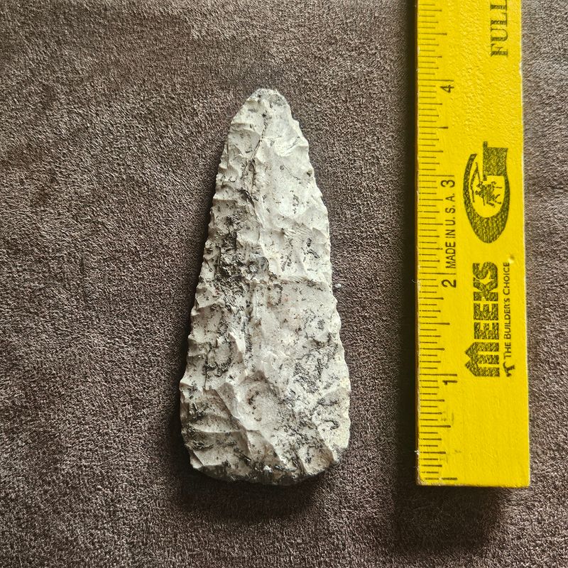 4" Cobbs Archaic Knife Arrowhead Baxter Co. Arkansas