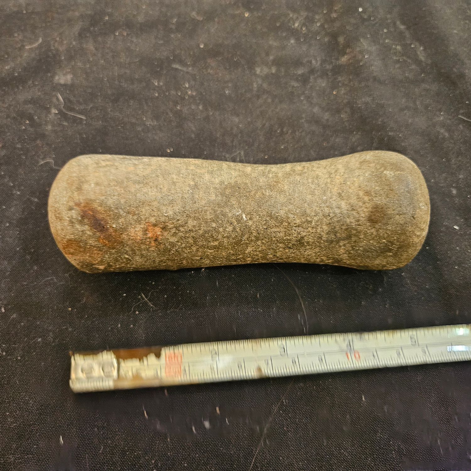 Prehistoric Salish Well Made Dimpled Stone Pestle Oregon