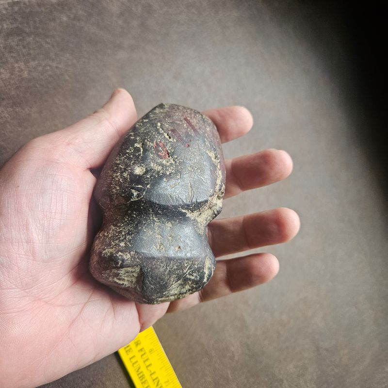 4" Hematite Full Grooved Axe Missouri