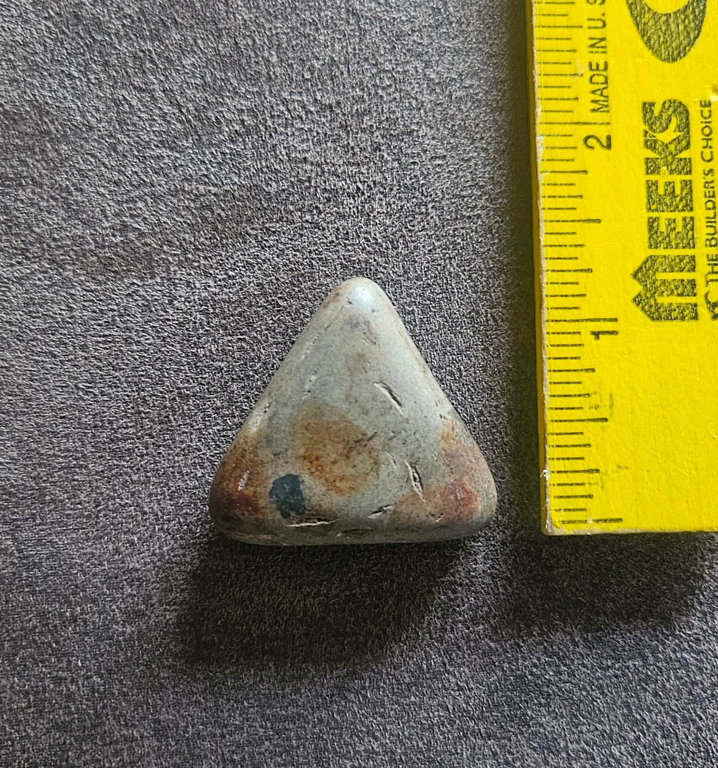 Prehistoric Native American Triangular Cone Artifact