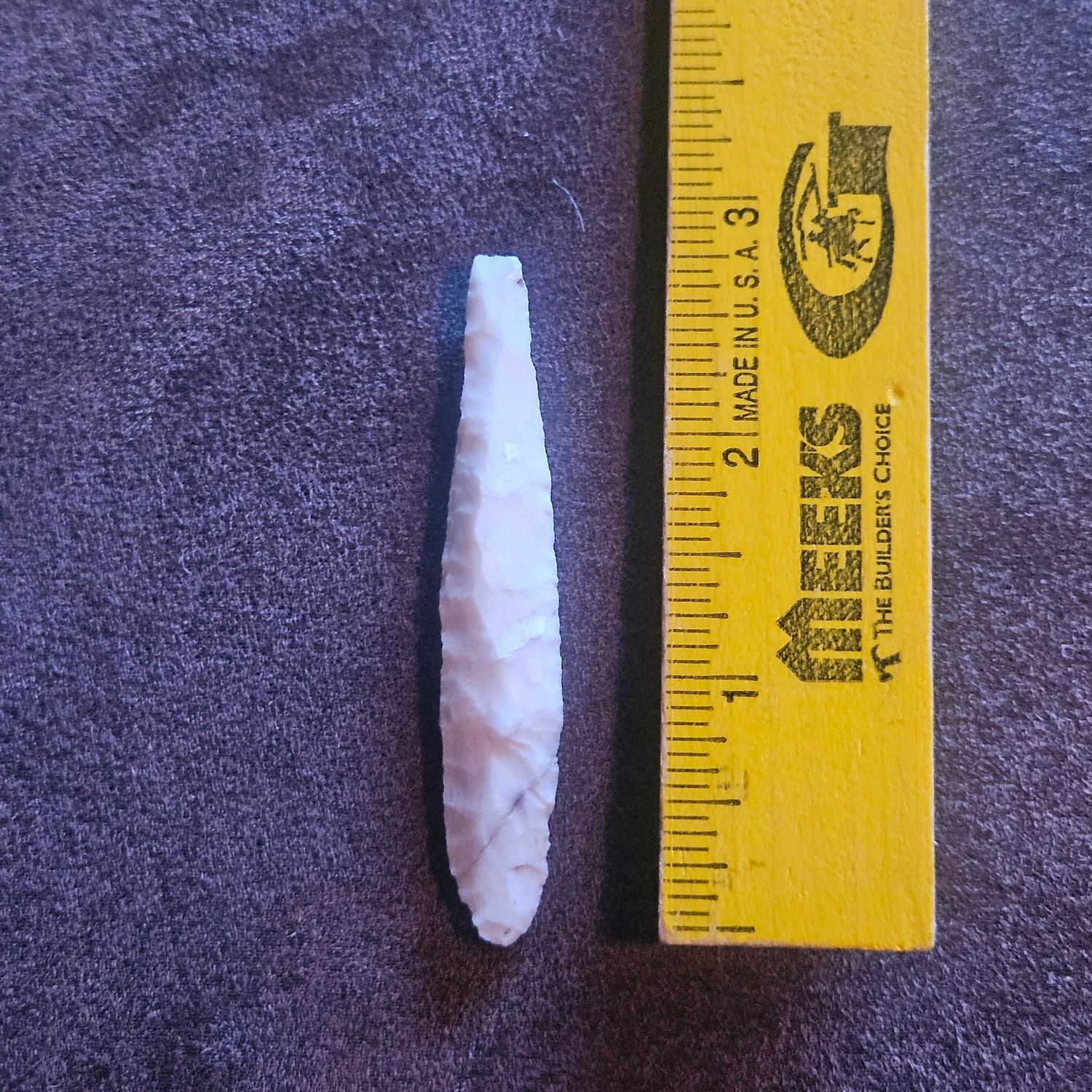2-7/8" Pencil Drill Found In Wisconsin