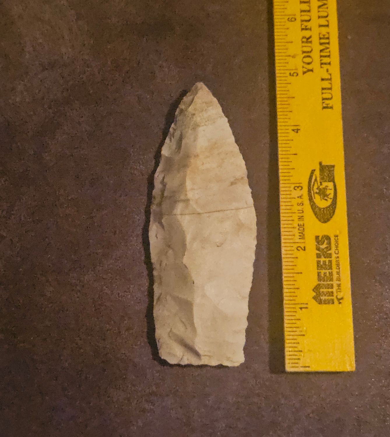 4-3/4" Archaic Wadlow Blade Cole County Missouri