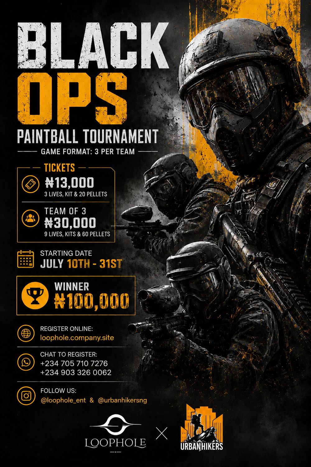 Paintball Tournament