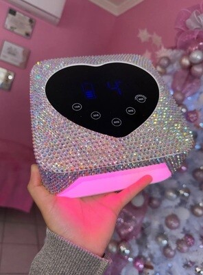 "I Heart Nails" LED Lamp