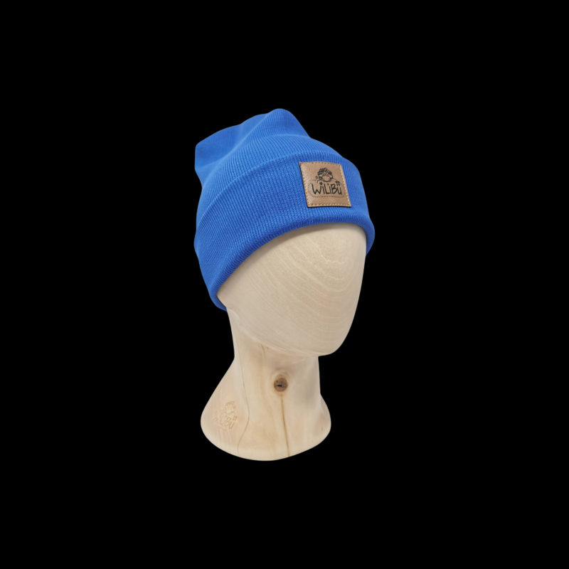 SKATER Mütze - royalblau Ripp