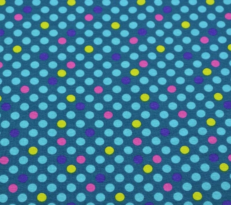Punkte türkis - bunt