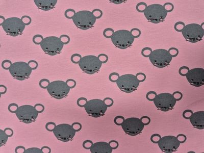Maus - grau rosa