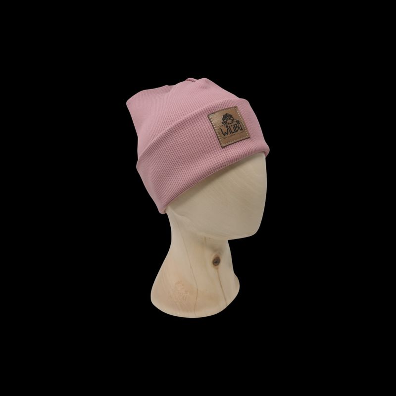 SKATER Mütze - altrosa Ripp
