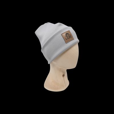 SKATER Mütze - hellgrau Ripp