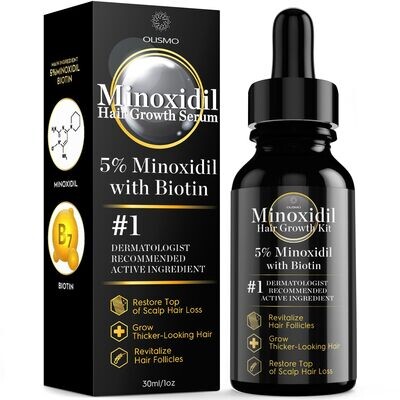 OLISMO 5% Minoxidil Hair Growth Serum 30ml / 1oz