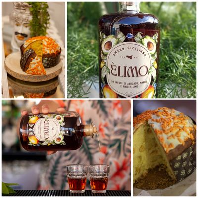 Panettone al Mango + Amaro Tropicale ÈLIMO Panettone al Mango + Amaro Tropicale ÈLIMO