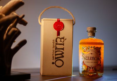 ÈLIMO  COFANETTO LEGNO