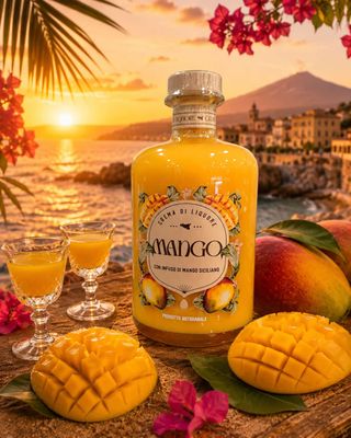 Crema di liquore al MANGO 50 CL Crema di liquore al MANGO 50 CL