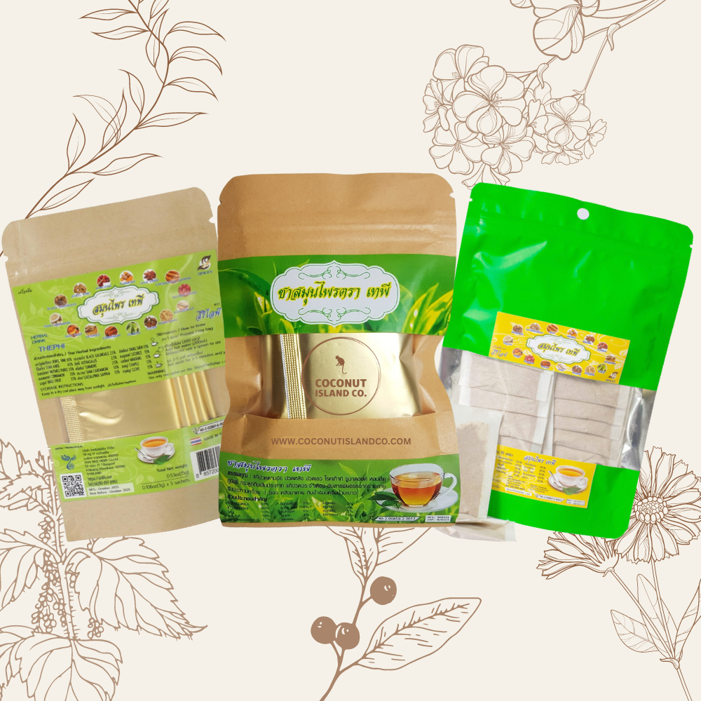 Tapee Tea - Thai Herbal Tea Bundle