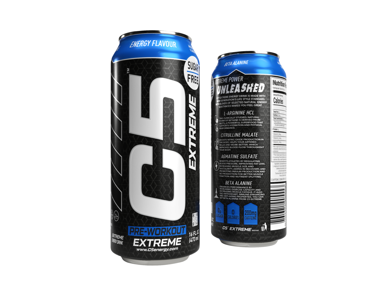 C5 EXTREME – ENERGY FLAVOUR – PRE-WORKOUT