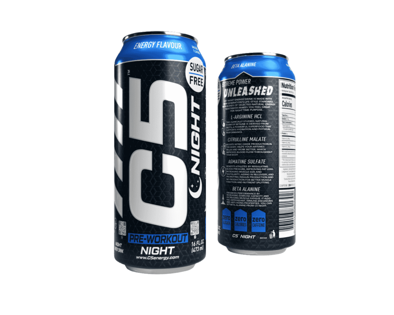 C5-NIGHT ENERGY FLAVOUR – DRINK- PRE-WORKOUT